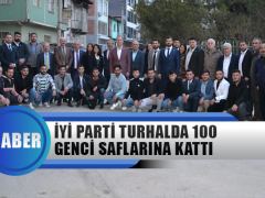 İyi Parti Turhal’da 100 Genci Saflarına Kattı