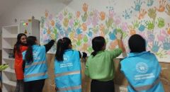 Reşadiye’de GSB Öğrenci Yurdu Duvarları Çocukların Dokunuşuyla Renklendi